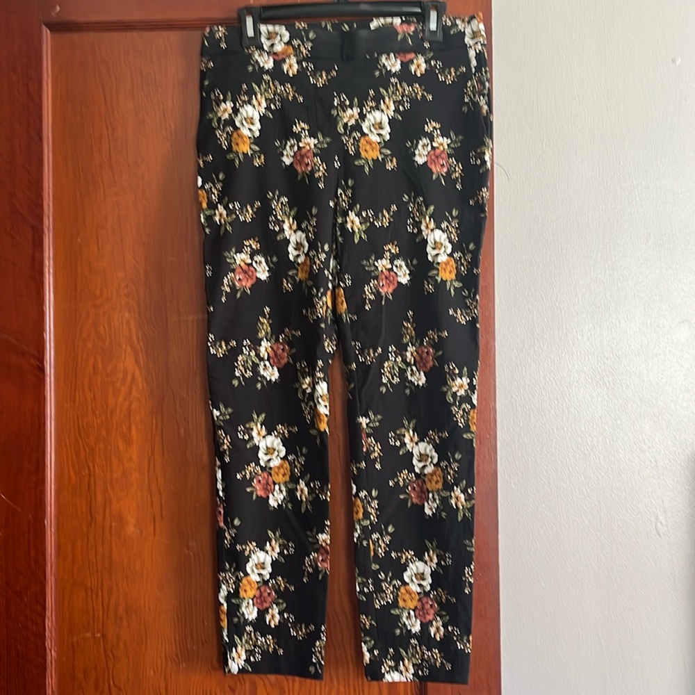 Jules & Leopold floral pull on pants